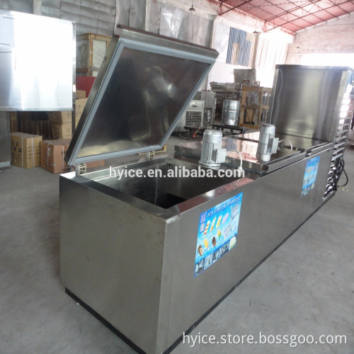 lift the lid and make fruit popsicle machine